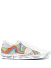 Philippe Model Prsx Sneakers In Silver