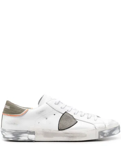 Philippe Model Prsx Low-top Sneakers In White