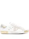 Philippe Model Prsx Sneakers In White And Blue In White