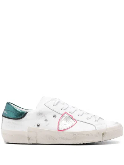 Philippe Model Prxs Tennis Sneakers In White