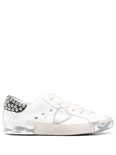 Philippe Model Prxs Tennis Sneakers In White