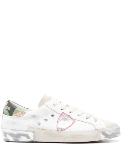 Philippe Model Prxs Tennis Sneakers In White