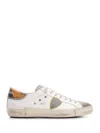 Philippe Model Man Sneakers Grey Size 7 Leather In White