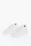 Philippe Model Solid Color Leather Etienne Low Top Sneakers