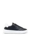 Philippe Model Paris Temple Low Sneakers In Black