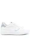Philippe Model Low Help Recreational Shoe In 白色