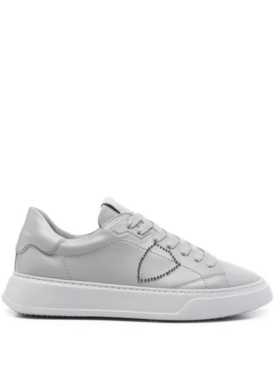 Philippe Model Temple Sneakers In Grey