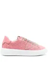 Philippe Model Temple Sneakers In Pink