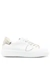 Philippe Model Temple Low-top Sneakers In White