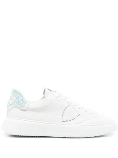 Philippe Model Temple Sneakers In White