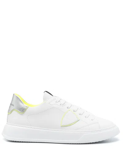 Philippe Model Temple Sneakers In White