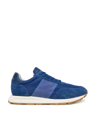 Philippe Model Paris Tour Low Sneakers In Blue