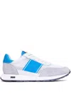 Philippe Model Low Top Sneakers Featuring Suede Overlays In Grey