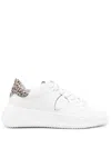 Philippe Model Tres Temple Sneakers In White