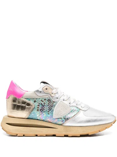 Philippe Model Tropez Haute Sneakers In Blue