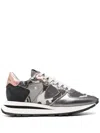 Philippe Model Tropez Haute Sneakers In Green