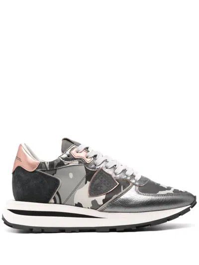 Philippe Model Tropez Haute Sneakers In Green