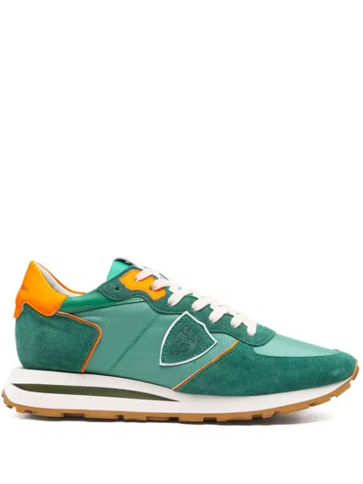 Philippe Model Tropez Haute Sneakers In Green