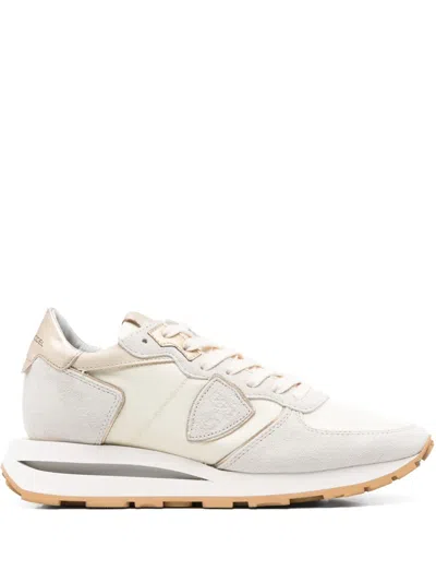 Philippe Model Tropez Haute Sneakers In Neutrals