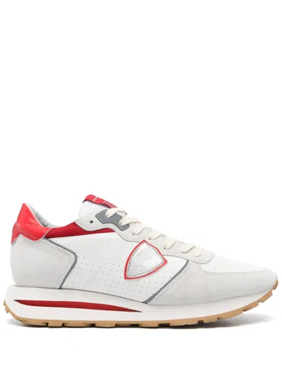 Philippe Model Tropez Haute Sneakers In White