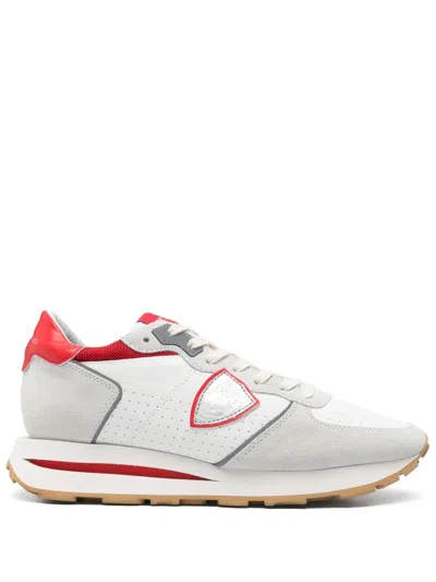 Philippe Model Tropez Haute Sneakers In White