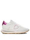 Philippe Model Classic And Chic White Sneakers For Women