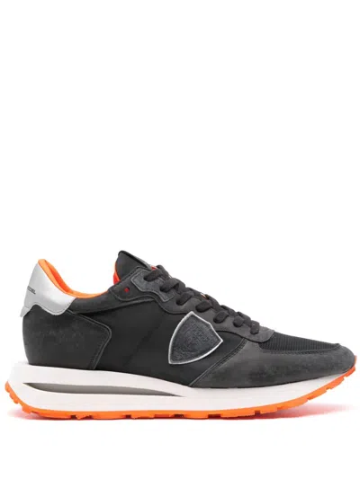 Philippe Model Trpx Haute Sneakers In Black
