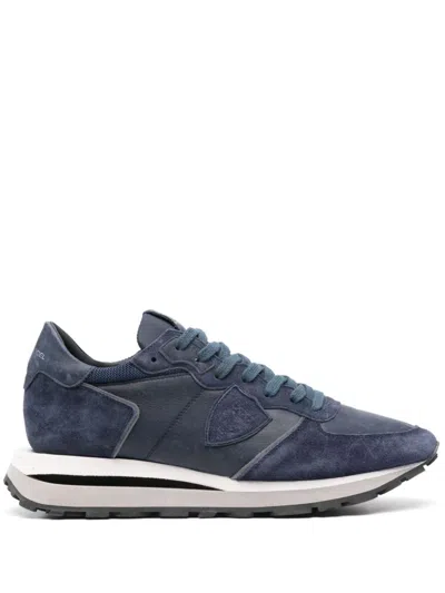 Philippe Model Trpx Haute Sneakers In Blue