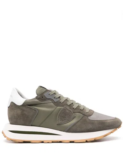 Philippe Model Trpx Haute Sneakers In Green