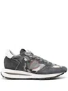 Philippe Model Logo-patch Sneakers In Grey