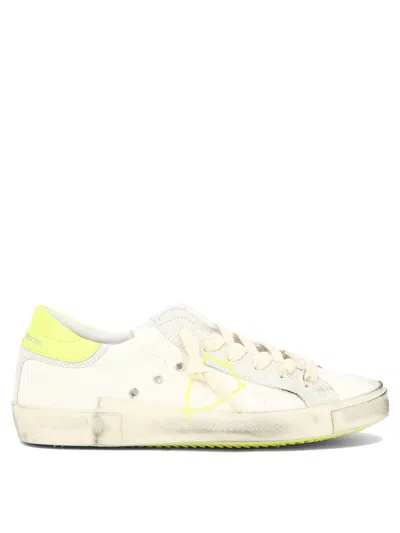 Philippe Model Paris White Women's Leather Sneakers For Ss24 Seasons