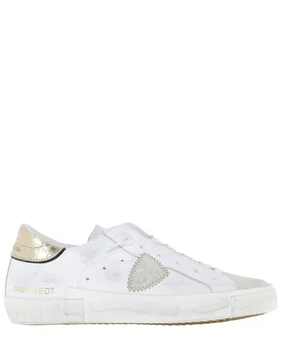 Philippe Model Paris Women's White Leather Sneakers For Ss24