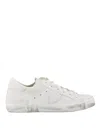 Philippe Model Prsx Low Basic White Sneaker In Blanco