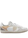 Philippe Model Veau Crackle Blanc Sable Sneakers In White