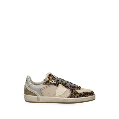 Philippe Model Pgal Sneakers In Neutrals/brown