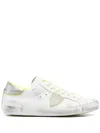 Philippe Model Prsx Low Man Sneakers Shoes In White
