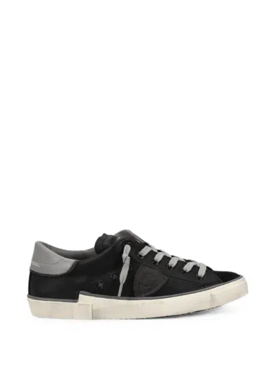 Philippe Model Prsx Low Sneakers In Black