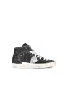 Philippe Model Prsx Tennis Sneakers In Black