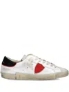 Philippe Model Prsx Colour-blocked Low-top Sneakers In White