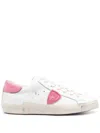 Philippe Model Prsx Leather Low-top Sneakers In White