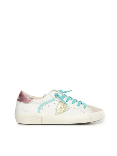 PHILIPPE MODEL PRSX LEATHER SNEAKER