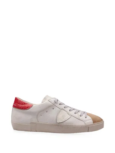 Philippe Model Prsx Leather Sneakers In Pink