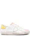Philippe Model Prsx Leather Sneaker In Pink