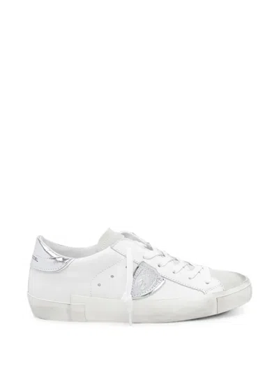 Philippe Model Prsx Leather Sneakers In Multi