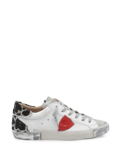 Philippe Model Prsx Leopard-print Sneakers In Multi