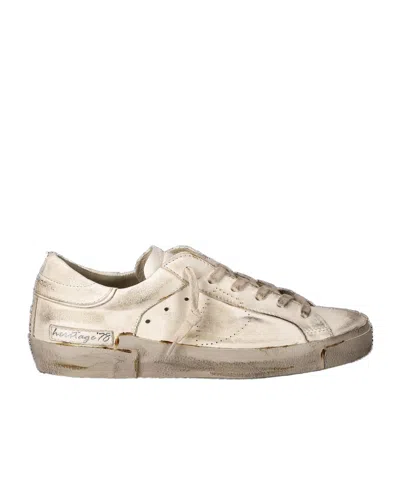 Philippe Model Prsx Low-cut Casual Shoes In Nude