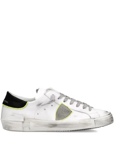 Philippe Model Prsx Low Man Sneakers Shoes In White