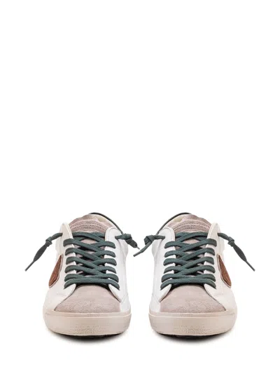 Philippe Model Prsx Low Paneled Sneaker In Multi