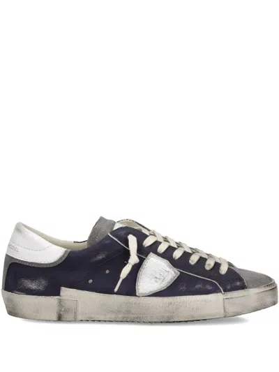 Philippe Model Prsx Low Sneakers In Black