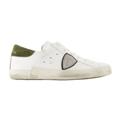 Philippe Model Prsx Low Sneakers In White